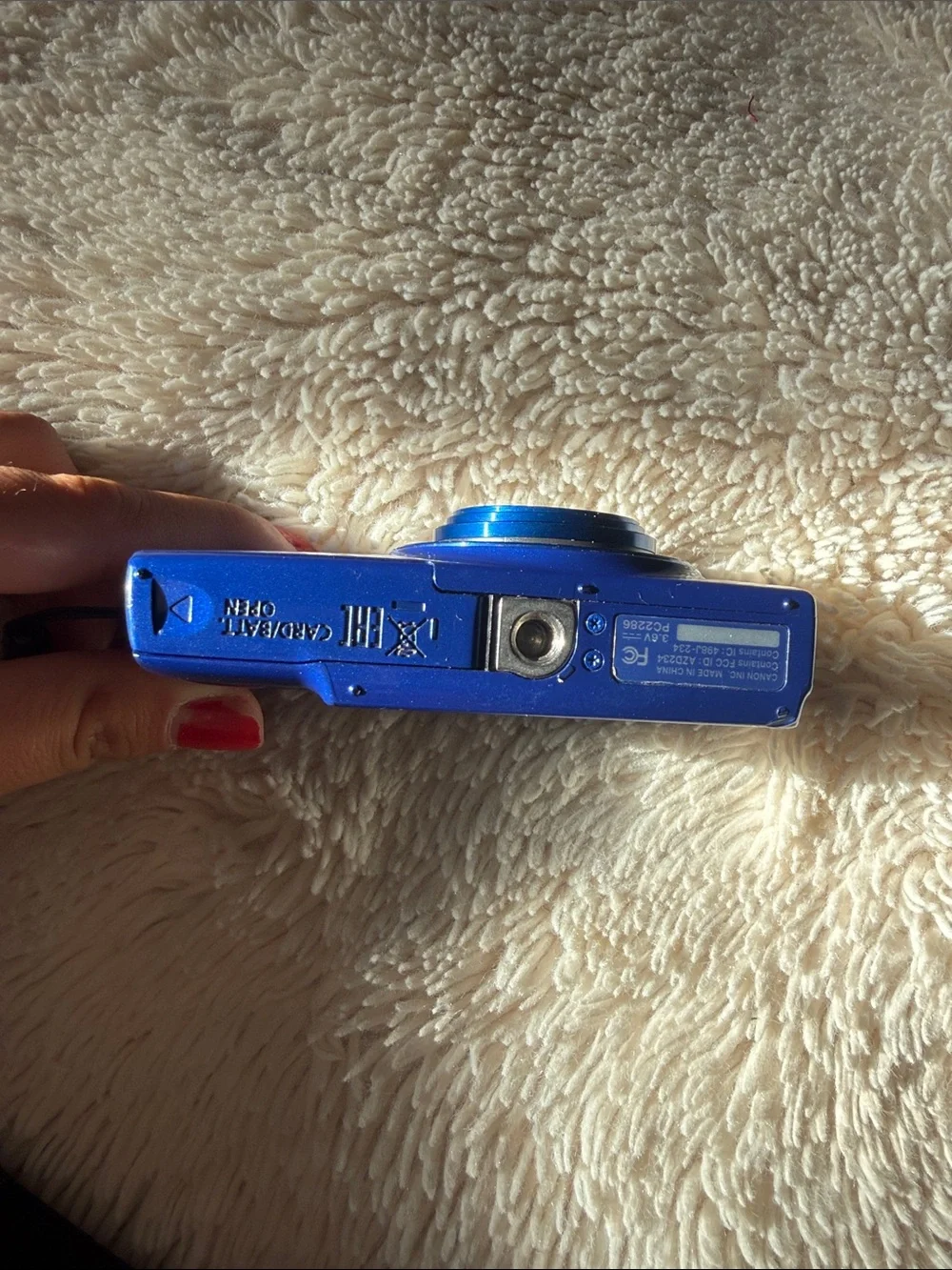 Canon PowerShot Compact Digital Camera - Blue